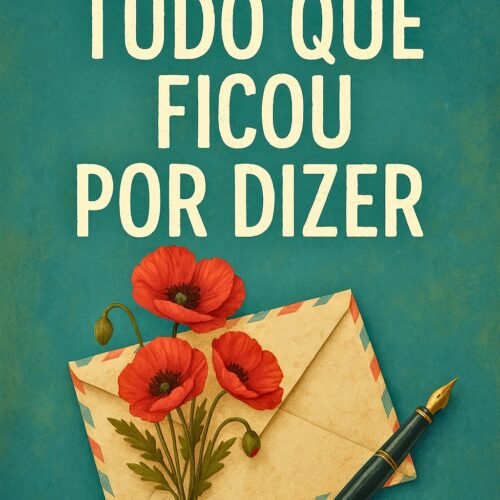 Tudo que ficou por dizer livro – capa do romance de cartas