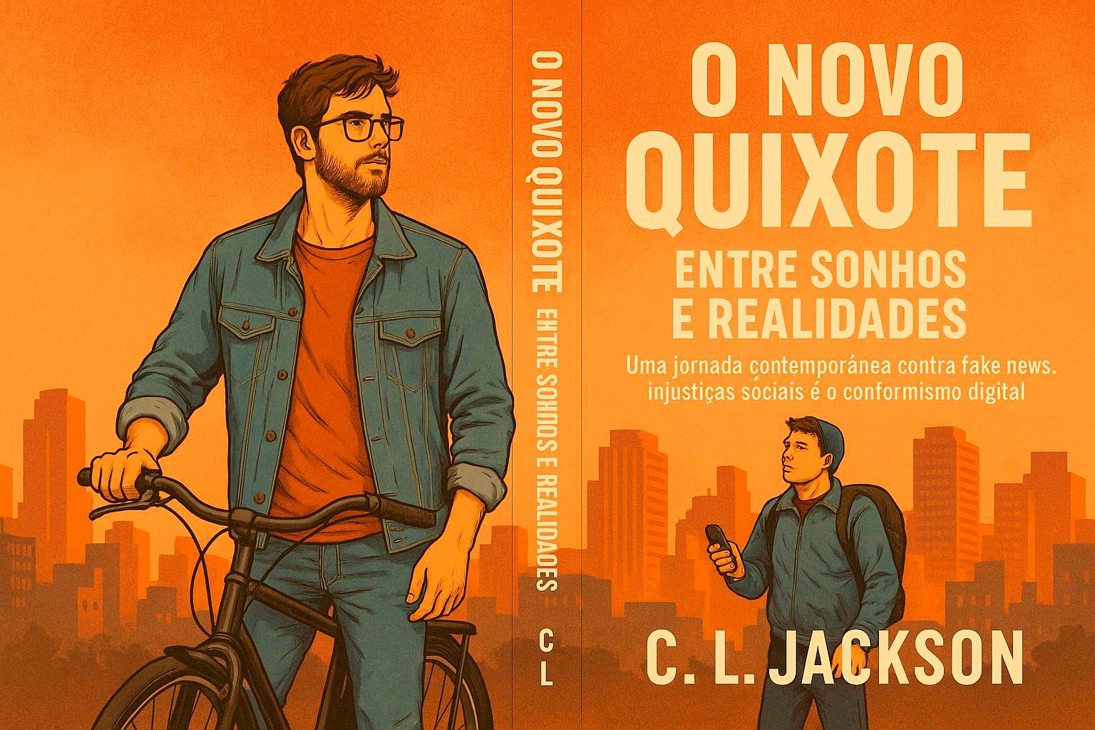 livro publicado Quixote em tempos modernos – autores independentes